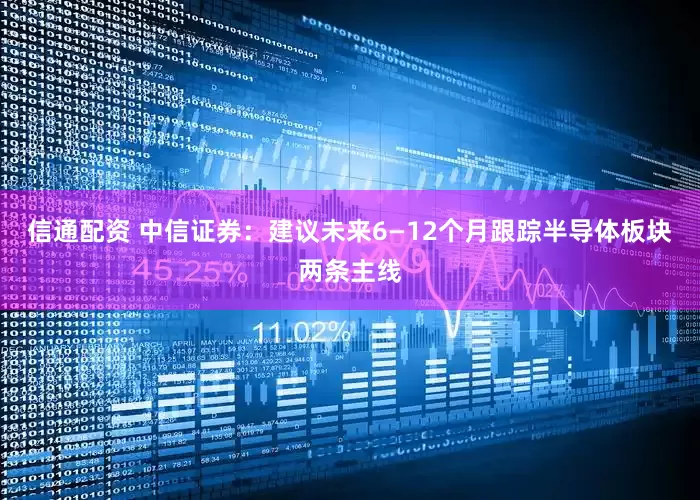 信通配资 中信证券：建议未来6—12个月跟踪半导体板块两条主线